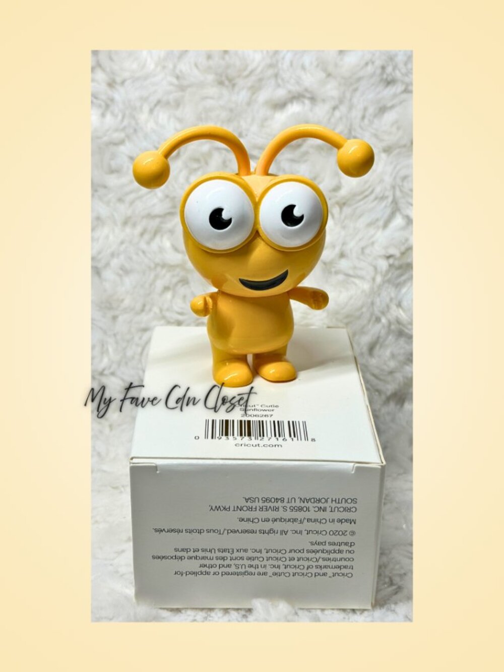 NEW in Box Cricut CUTIE Figurine **SUNFLOWER**
